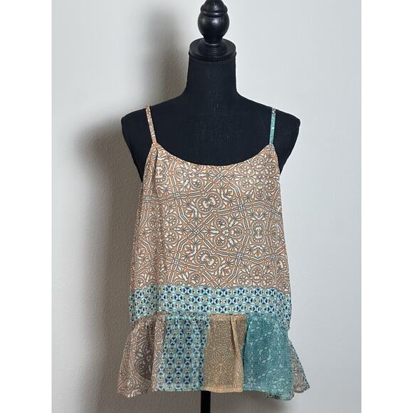 Women's Top by Gypsy 05 Boho Chic Summer Sheer Top Size S - Picture 2 of 16